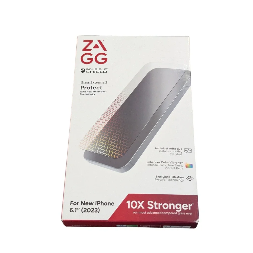 Z4N ZAGG Invisible Shield Glass Extreme‎ 2 Screen Protector for Apple iPhone 15